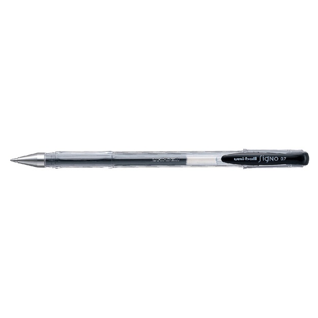 Gel ruchka Uniball Signo 0.7mm UM-100 Qora