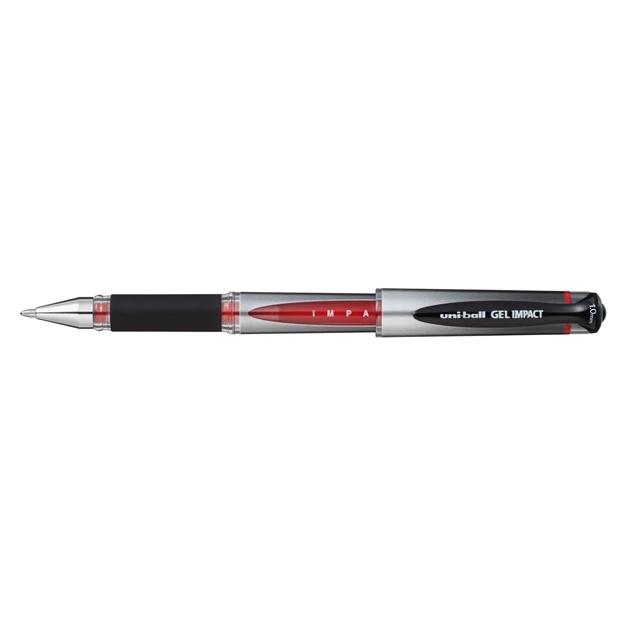 Gel ruchka Uniball Gel Impact 1.0mm UM-153S Qizil