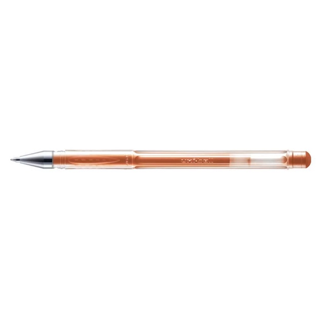 Gel ruchka Uniball Signo Metallic 0.8mm UM-120NM Bronza