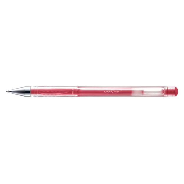 Gel ruchka Uniball Signo Metallic 0.8mm UM-120NM Qizil
