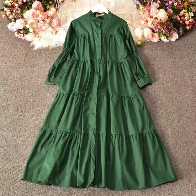 Ayollar ko‘ylagi uzun ART 1003 yashil