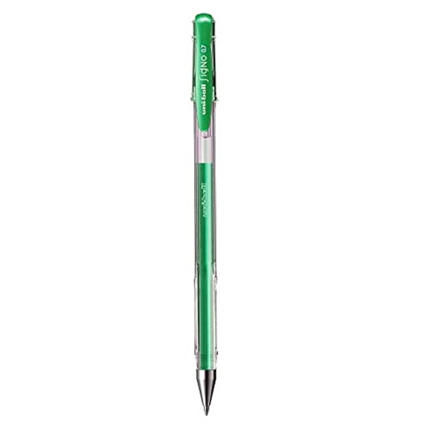 Ручка гелевая Uniball Signo 0.7mm UM-100 Светло-зеленый