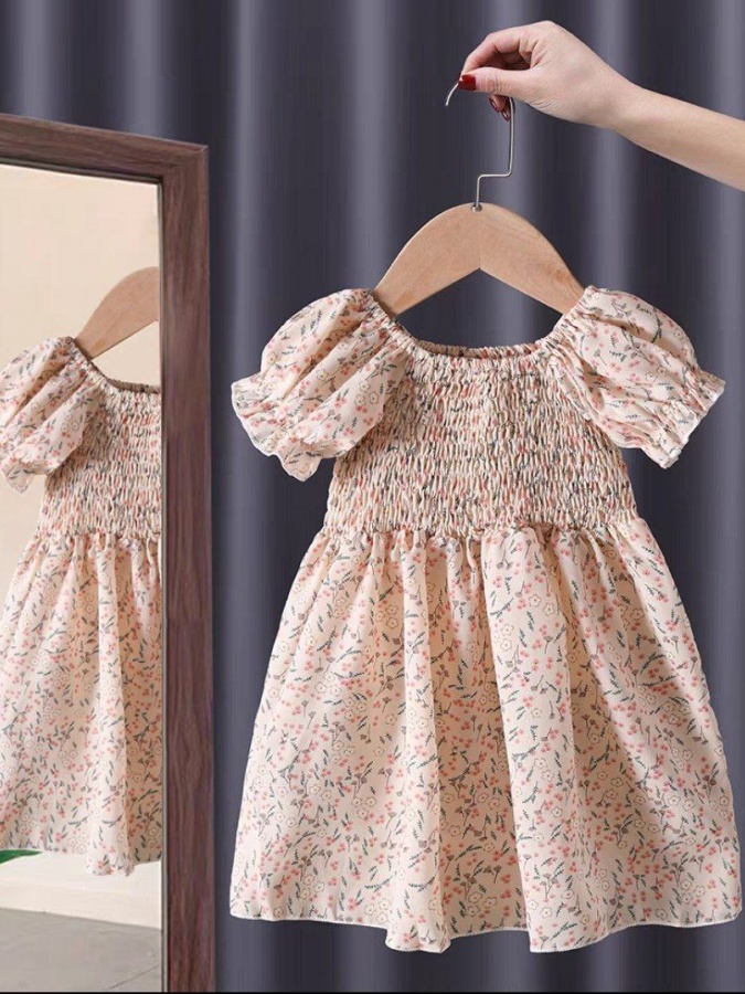 Turli xil faso‘nlardagi qizaloqlar ko‘ylaklari ART 698563963 Sarg‘ish 130 sm bolaning bo'yi