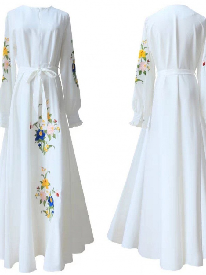 Ayollar Kuylagi ART 32353 XL Oq