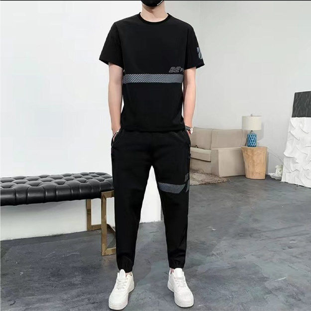 Erkaklar sport kiyimlari ART 1002 qora 3XL