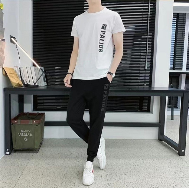 Erkaklar sport kiyimlari ART 1018 Oq XXL