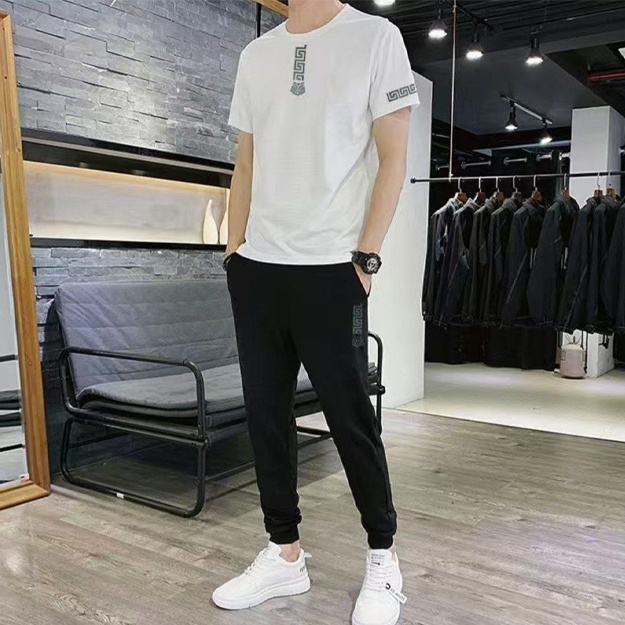 Erkaklar sport kiyimlari ART 1019 Oq XXL