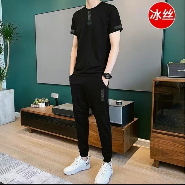 Erkaklar sport kiyimlari ART 1019 qora 4XL