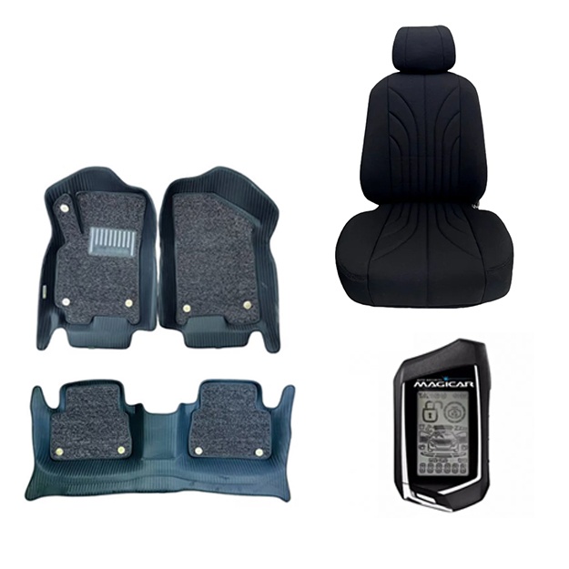 Avtomobil uchun to‘plam Dominant 7D, Dominant Magicar 906, Cardinar shotlandka Cobalt