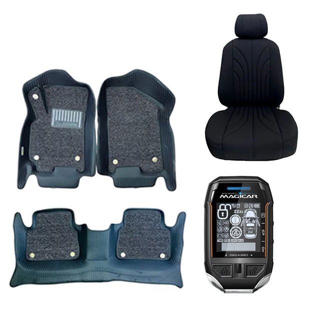 Avtomobil uchun to‘plam Dominant 7D, Dominant Magicar 908, Cardinar shotlandka Cobalt