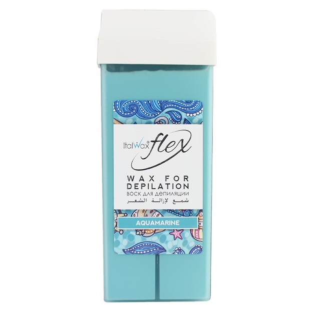 ITALWAX FLEX Aquamarine,  kartrijdagi mum, 100 ml