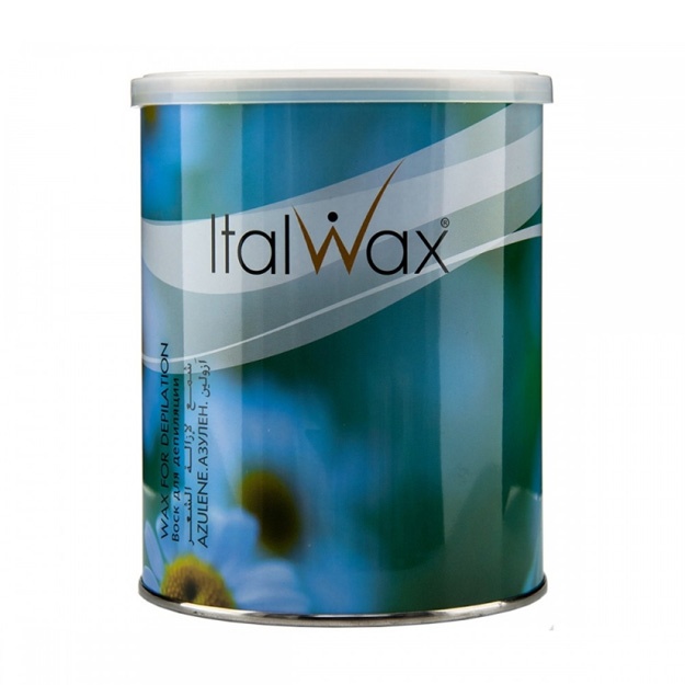 Depilatsiya uchun mum Italwax  Azulene dishda 800 ml