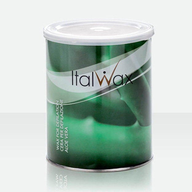 Depilatsiya uchun mum ITALWAX Aloe bankada 800 ml