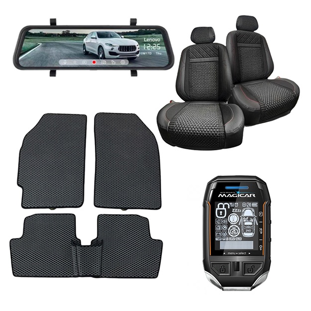 Автомобильный комплект Lenovo HR17 Full HD, Evakor, Dominant Magicar 908, Cardinar scorpion Nexia-3