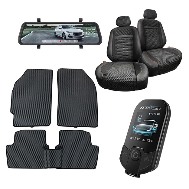 Avtomobil uchun to‘plam Lenovo HR17 Full HD, Evakor, Dominant Magicar D909S, Cardinar scorpion Gentra