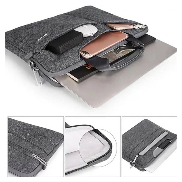 Sumka dlya noutbuka Wiwu City Commuter Bag Kulrang 13.3"