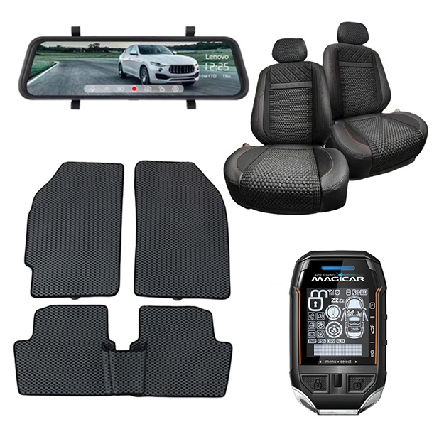 Avtomobil uchun to‘plam Lenovo HR17 Full HD, Evakor, Dominant Magicar 908, Cardinar scorpion Gentra
