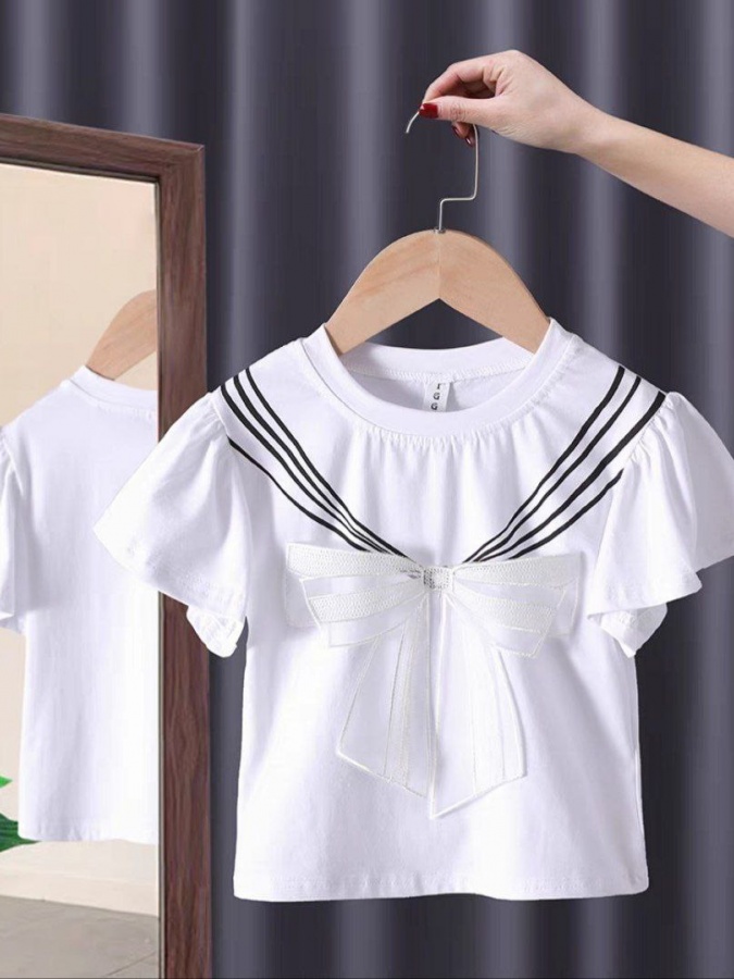 Qizaloqlar uchun turli fassondagi ko‘ftalar ART 748652385 Qora - oq 130 sm bolaning bo'yi