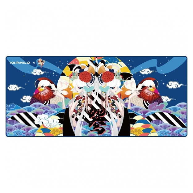 O‘yin uchun gilamcha Varmilo Lovebirds Blue Desk Mat XL (ZDB032-01)