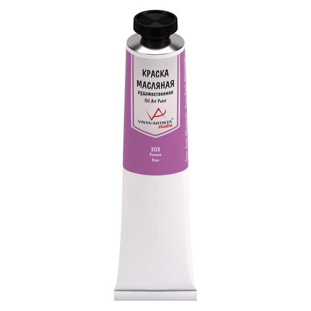 Moyli bo‘yoq Vista-Artista Studio VAOS-45 45 ml Pushti