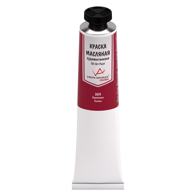 Moyli bo‘yoq Vista-Artista Studio VAOS-45 45 ml Karmin