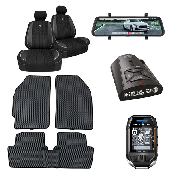 Avtomobil uchun to‘plam Lenovo HR17 Full HD, Tomahawk Navajo S Plus, Evakor, Dominant Magicar 908, Cardinar skyline Spark