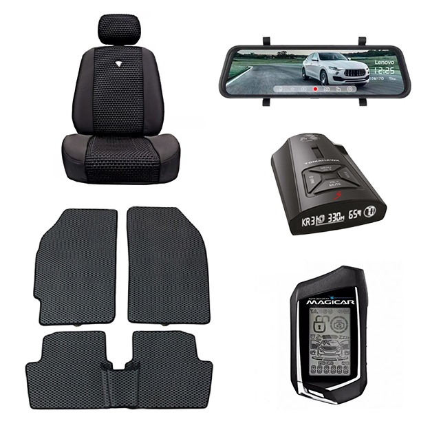 Avtomobil uchun to‘plam Lenovo HR17 Full HD, Tomahawk Navajo S Plus, Evakor, Dominant Magicar 906, Cardinar Alfa Lada X-Rey