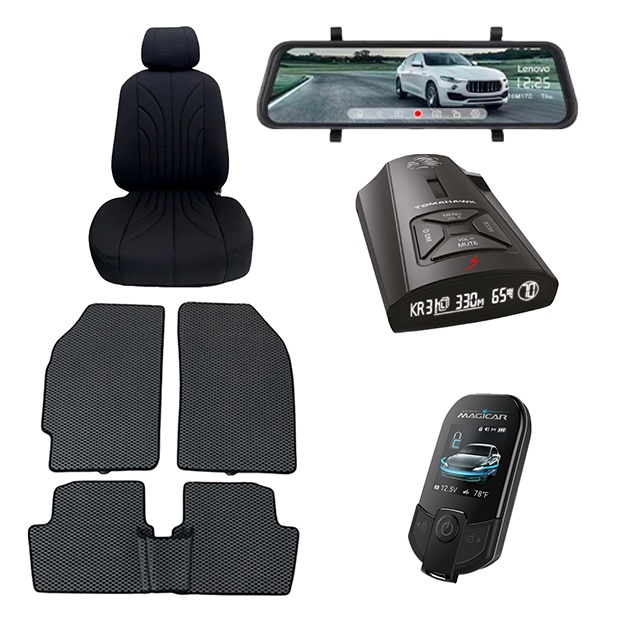 Автомобильный комплект Lenovo HR17 Full HD, Tomahawk Navajo S Plus, Evakor, Dominant Magicar D909S, Cardinar shotlandka Spark