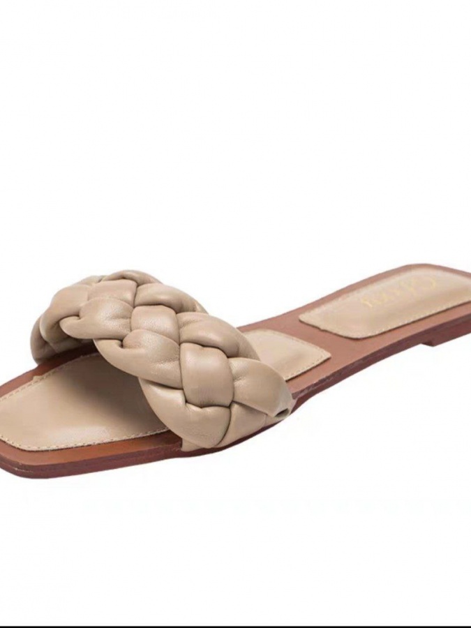 Женские Шлепанцы Весна-Лето АРТ 42310 39 молочный