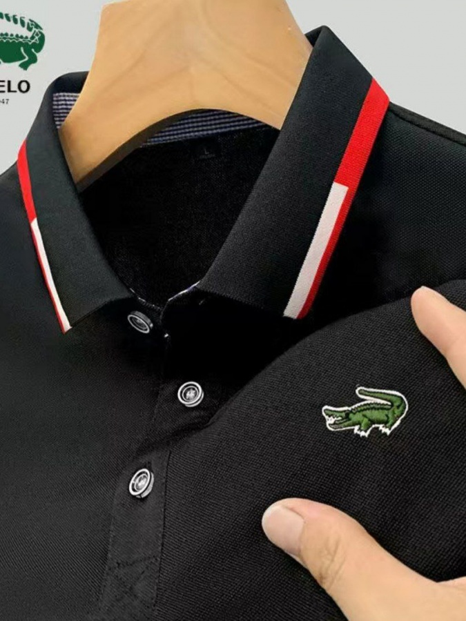 Мужская финка с короткими рукавами АРТ 01478520 черный 4XL