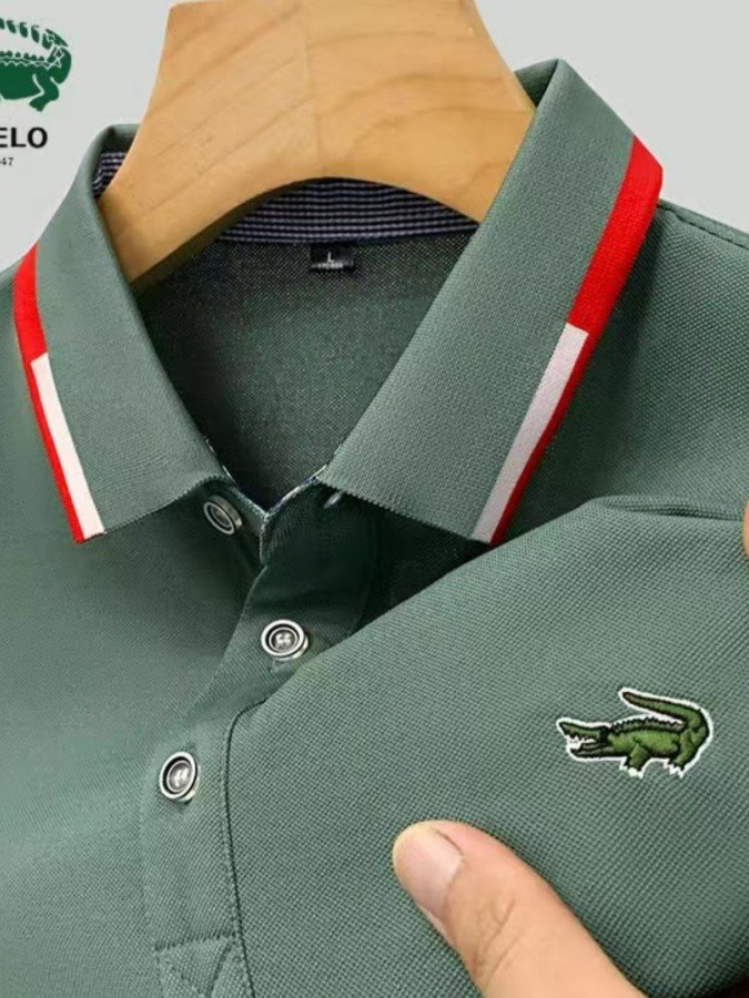 Мужская финка с короткими рукавами АРТ 01478520 XL Хаки