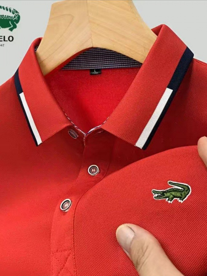 Erkaklar uchun kalta yengli finkalar ART 01478520 Qizil 5XL