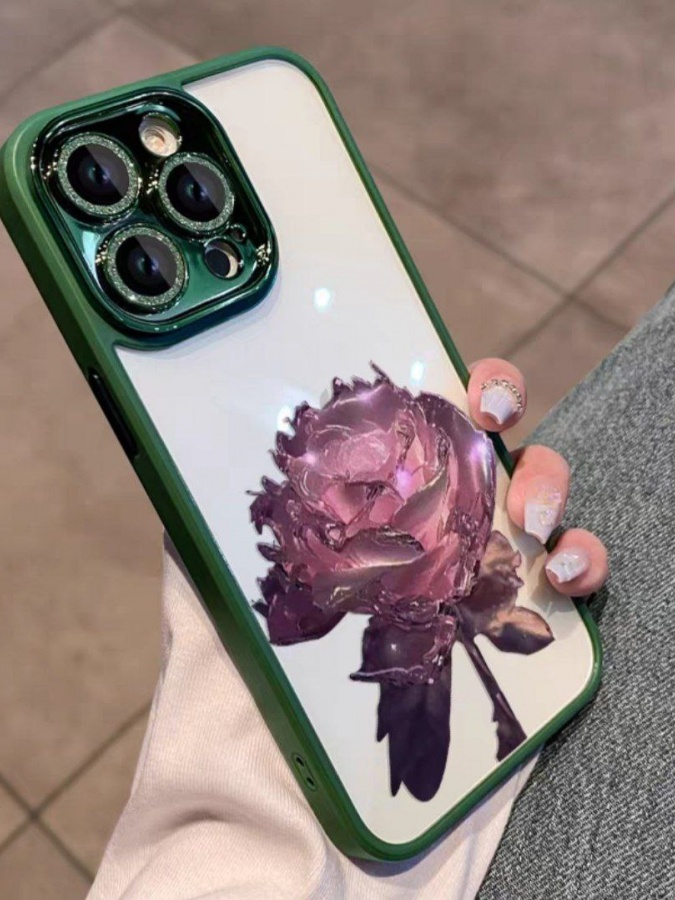 Gulli telefon g‘iloflari Apple ART 55489458 Yashil rang iPhone 14 Pro