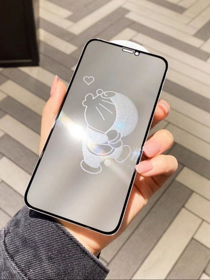 Yoqimli suratli smartfonlar uchun himoya oynasi ART 1425666 iPhone 13 Shaffof 5