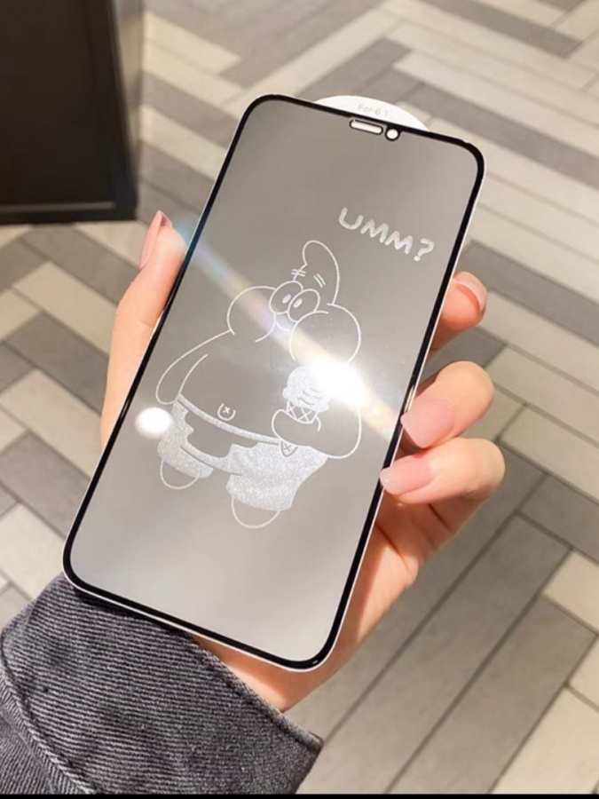 Yoqimli suratli smartfonlar uchun himoya oynasi ART 7458255 iPhone 12 Pro Max Shaffof 1