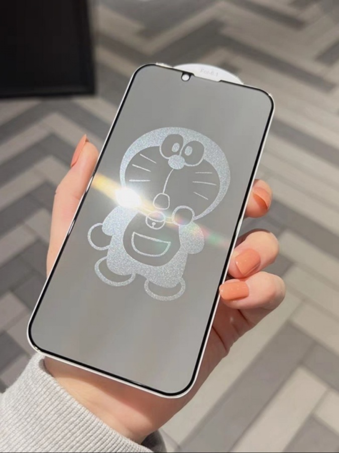 Yoqimli printli smartfonlar uchun himoya oynasi ART 2581251 iPhone 11 Pro Max Shaffof 1