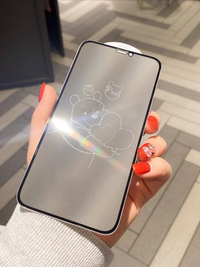 Yoqimli suratli smartfonlar uchun himoya oynasi ART 2587542 iPhone 14 Pro Shaffof 2