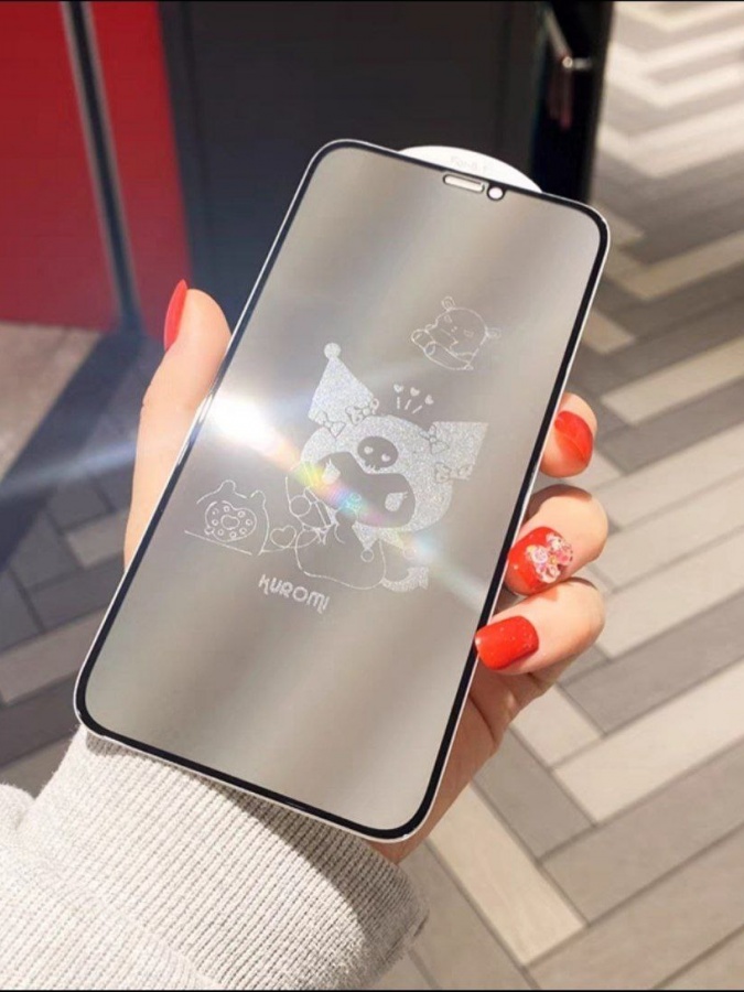 Yoqimli suratli smartfonlar uchun himoya oynasi ART 2587542 iPhone X Shaffof 1