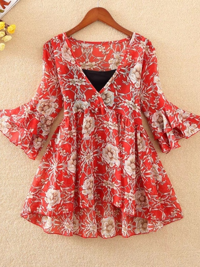 Ayollar uchun kofta ART 62254 XL Qizil