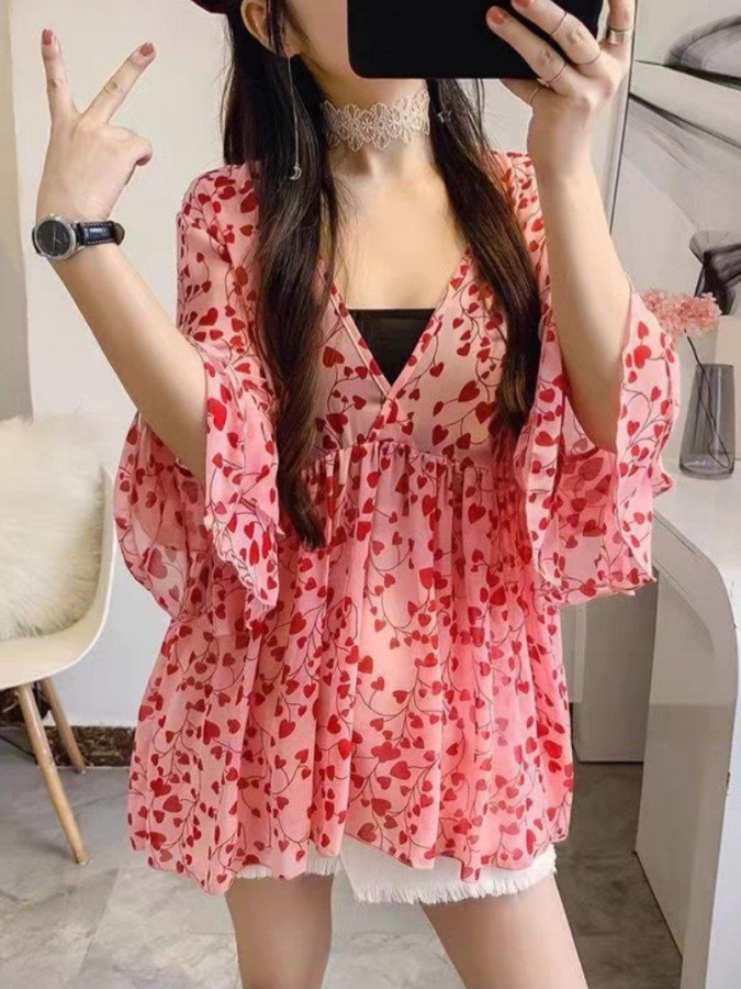 Ayollar uchun kofta ART 62313 XL Qizil