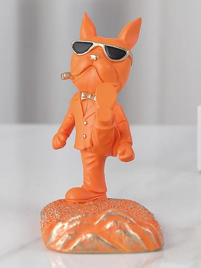 Ish stoliga moslashgan smartfo‘n ushlagich ART 4854210 apelsin rang