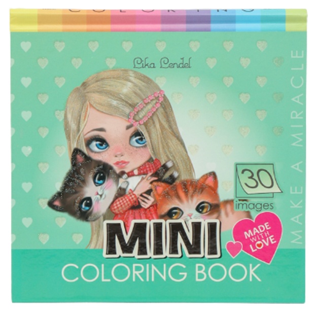 Integral rang berish kitob Mini Coloring Book 5891 (21505)