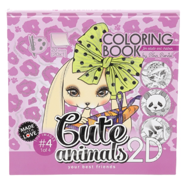Integral rang berish kitob 2D Coloring Book 0513 (20415)