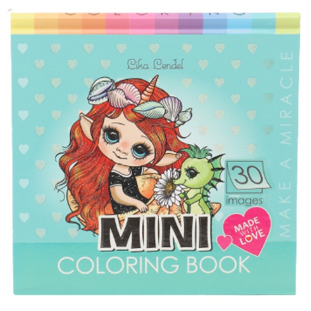Integral rang berish kitob Mini Coloring Book 5891 (21492)