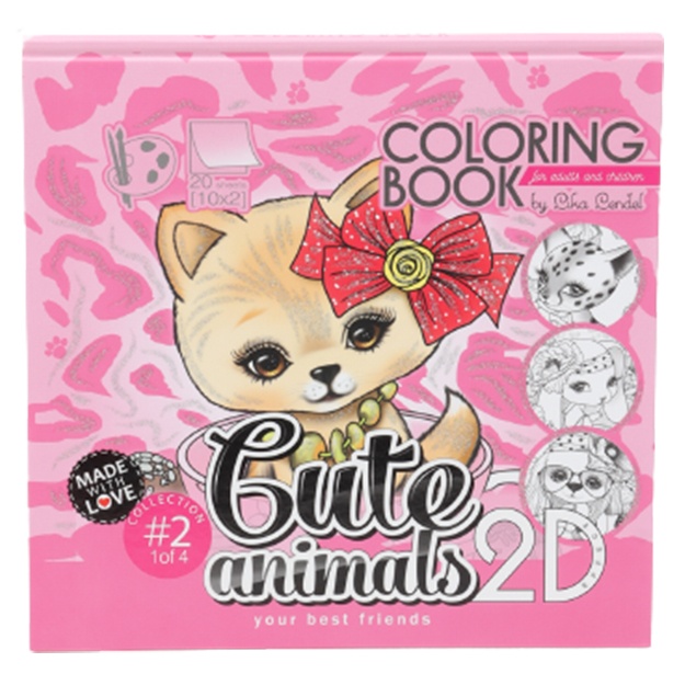 Integral rang berish kitob 2D Coloring Book 0513 (20413)