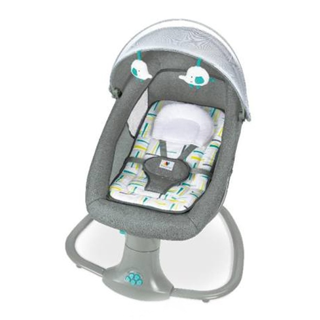 Chaqaloq belanchak Luxmom Y-8105 avtomatik tebranadigan stul Yashil