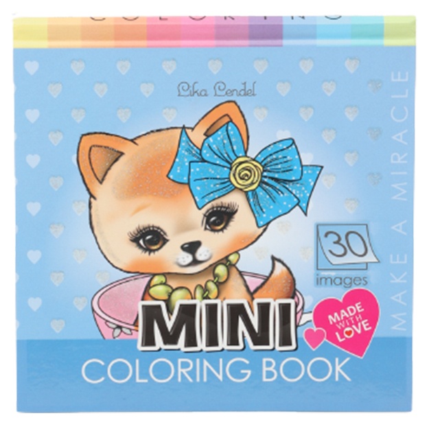 Integral rang berish kitob Mini Coloring Book 5891 (21502)