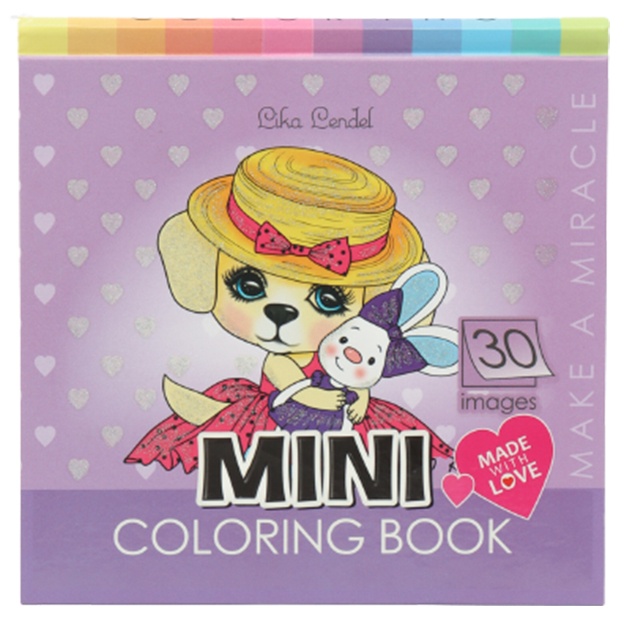 Integral rang berish kitob Mini Coloring Book 5891 (21488)