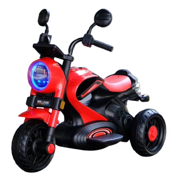 Bolalar elektromobil mototsikli  WBL5188 qizil