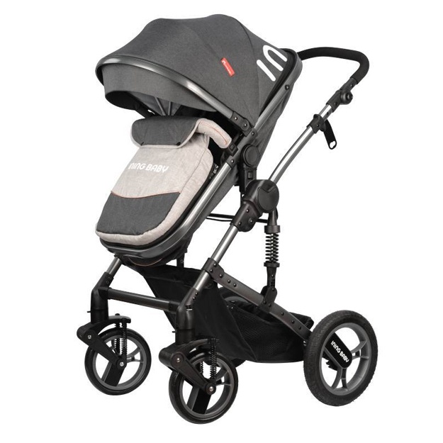 Bolalar aravachasi Ining Baby K303 Kulrang